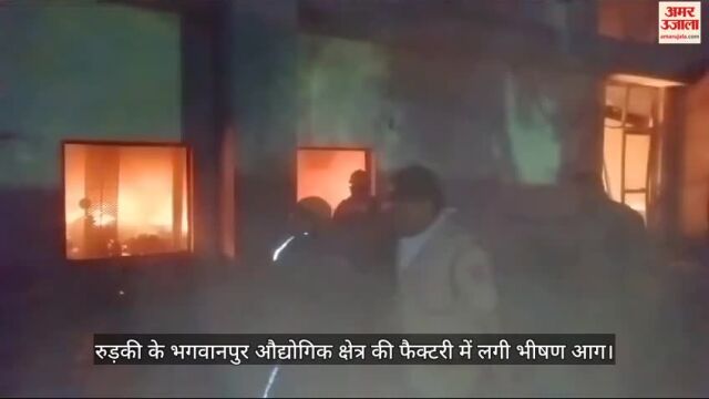 फैक्टरी में लगी आग