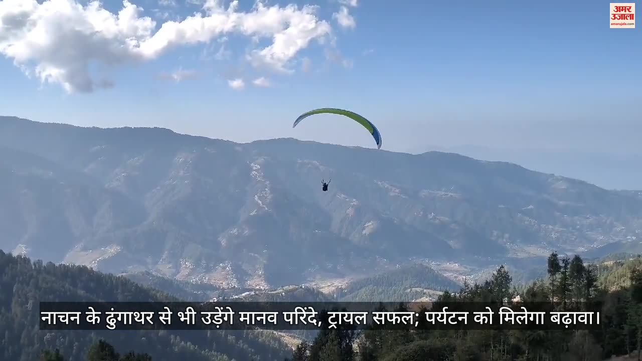VIDEO : Mandi Nachan Dungadhar Paragliding trial success activities started soon