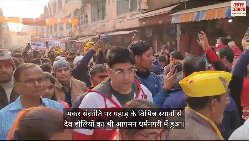 धारी देवी की डोली पहुंची हरिद्वार