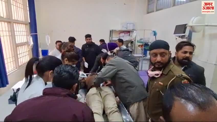 VIDEO : शंभू बॉर्डर पर सबसे आगे तैनात DSP भी चोटिल, लाया गया अस्पताल