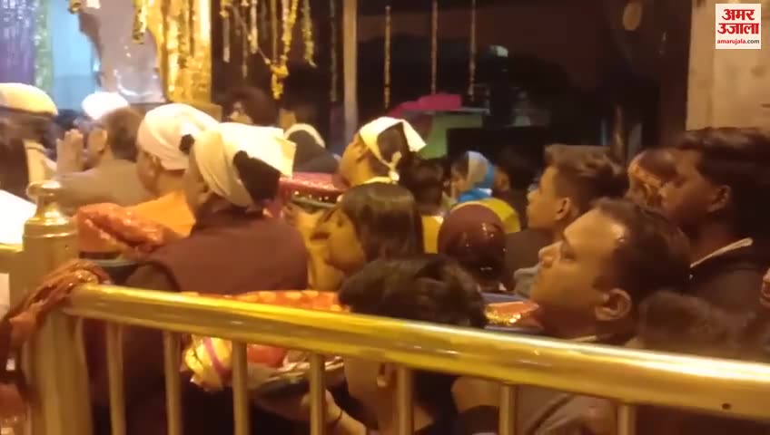 VIDEO : तीन शक्तिपीठों में 46 हजार व पौणाहारी दरबार में 35 हजार भक्तों टेका माथा, देखें वीडियो
