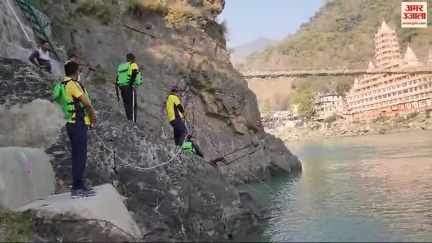 एसडीआरएफ ने चलाया रेस्क्यू अभियान