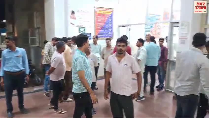 VIDEO : नारनौल सिविल अस्पताल में दो पक्षों में जमकर चले पत्थर व लाठी डंडे