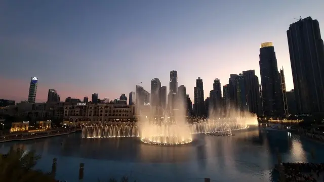 Burj Khalifa Fountain Show